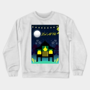 Eid Al Fitr Mubarak Celebrations Crewneck Sweatshirt